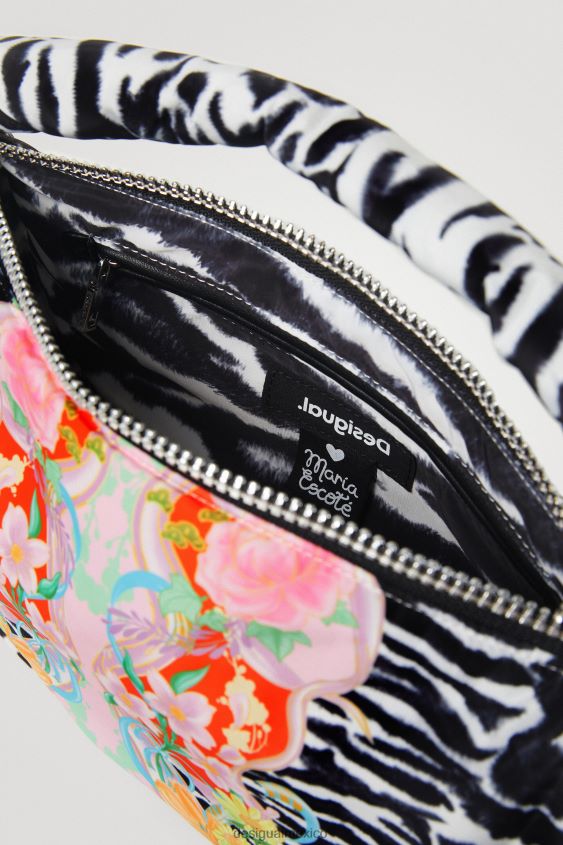 Desigual mujer bolso bandolera de cebra VZ26R01334 accesorio
