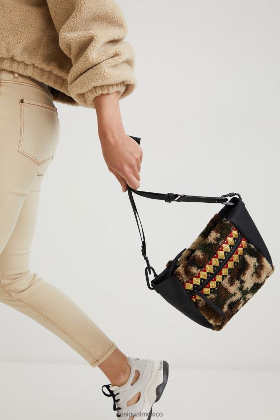 Desigual mujer bolso bandolera de lana VZ26R01381 accesorio