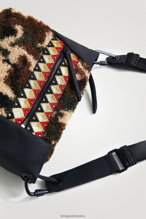 Desigual mujer bolso bandolera de lana VZ26R01381 accesorio