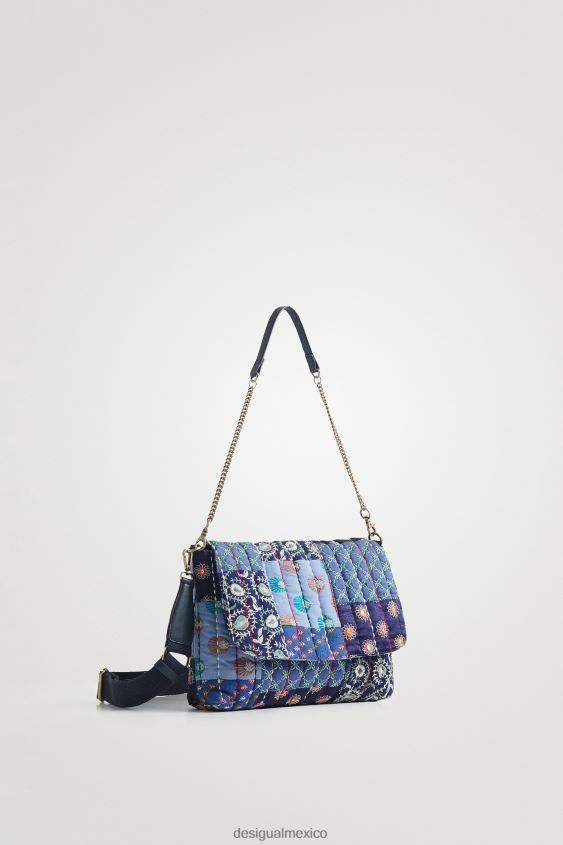 Desigual mujer bolso bandolera de tela bordada VZ26R01389 accesorio