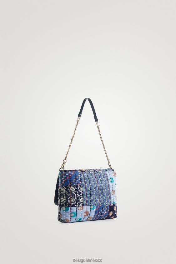 Desigual mujer bolso bandolera de tela bordada VZ26R01389 accesorio