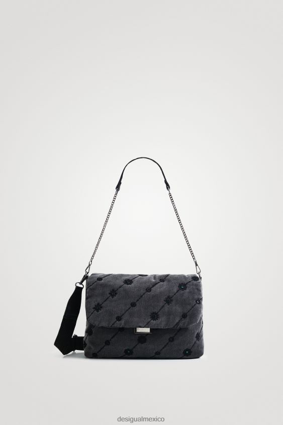 Desigual mujer bolso bandolera efecto denim VZ26R01382 accesorio