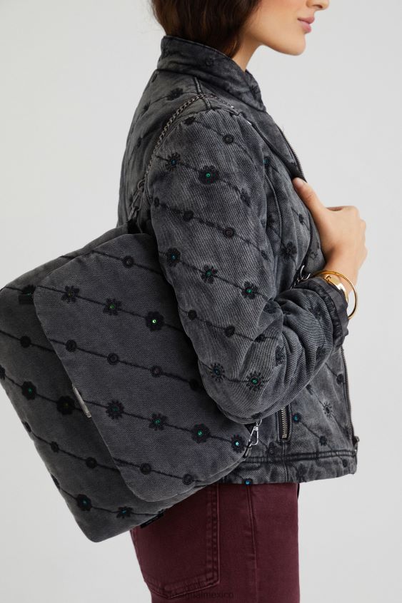 Desigual mujer bolso bandolera efecto denim VZ26R01382 accesorio