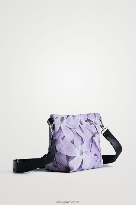 Desigual mujer bolso bandolera violetas VZ26R01350 accesorio