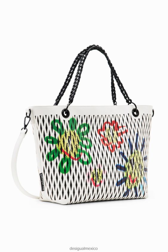 Desigual mujer bolso grande con soles troquelados VZ26R0601 accesorio