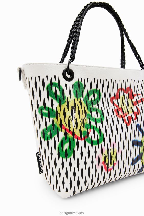 Desigual mujer bolso grande con soles troquelados VZ26R0601 accesorio