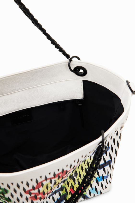Desigual mujer bolso grande con soles troquelados VZ26R0601 accesorio