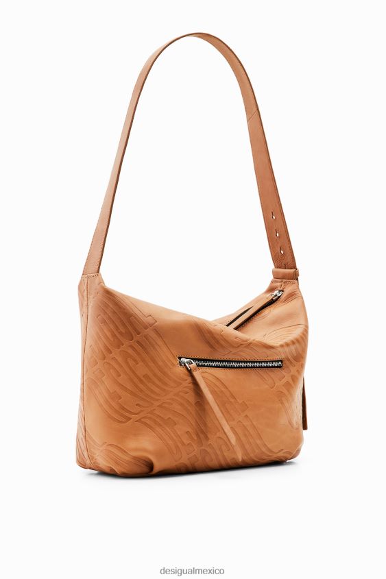 Desigual mujer bolso grande de piel con logo VZ26R0534 accesorio
