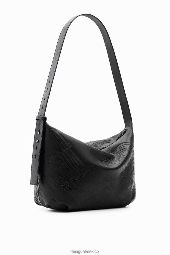 Desigual mujer bolso grande de piel con logo VZ26R0764 accesorio