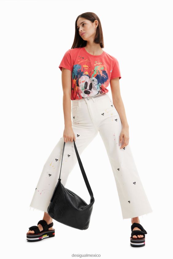 Desigual mujer bolso grande de piel con logo VZ26R0764 accesorio
