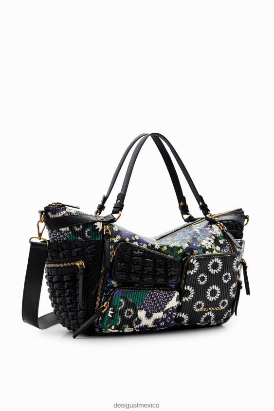 Desigual mujer bolso grande de retazos VZ26R01218 accesorio