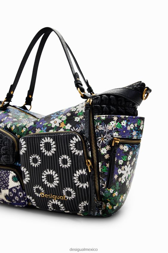 Desigual mujer bolso grande de retazos VZ26R01218 accesorio