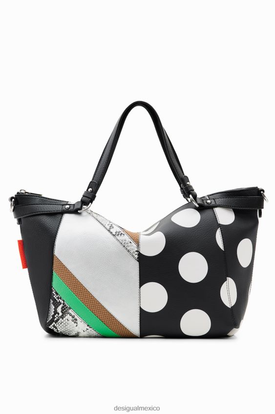 Desigual mujer bolso grande de retazos VZ26R01352 accesorio