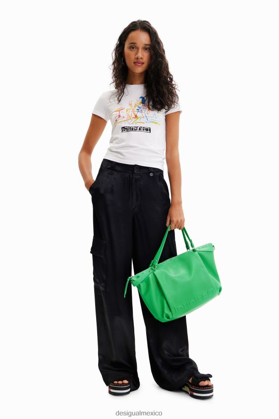 Desigual mujer bolso liso grande VZ26R01324 accesorio