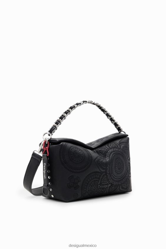 Desigual mujer bolso mediano bordado VZ26R01186 accesorio