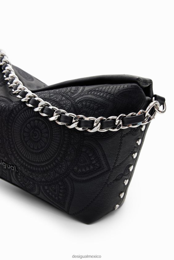 Desigual mujer bolso mediano bordado VZ26R01186 accesorio