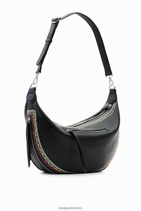 Desigual mujer bolso mediano bordado VZ26R01200 accesorio