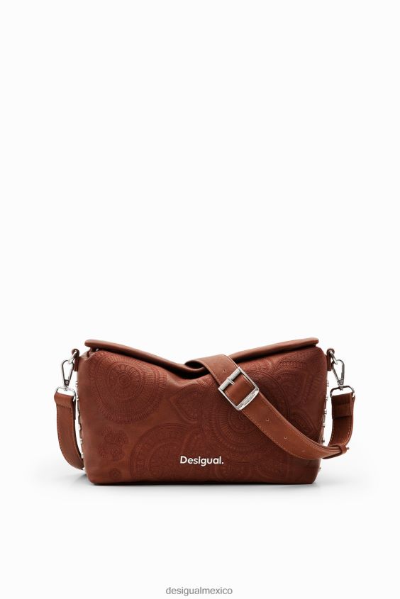 Desigual mujer bolso mediano bordado VZ26R01299 accesorio