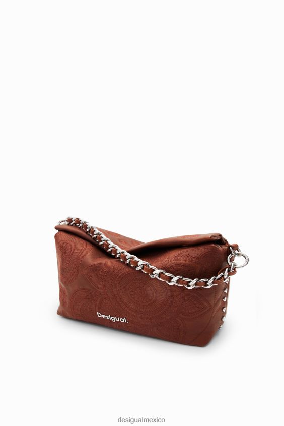 Desigual mujer bolso mediano bordado VZ26R01299 accesorio