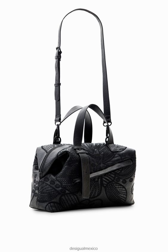 Desigual mujer bolso mediano con bordado floral VZ26R01247 accesorio