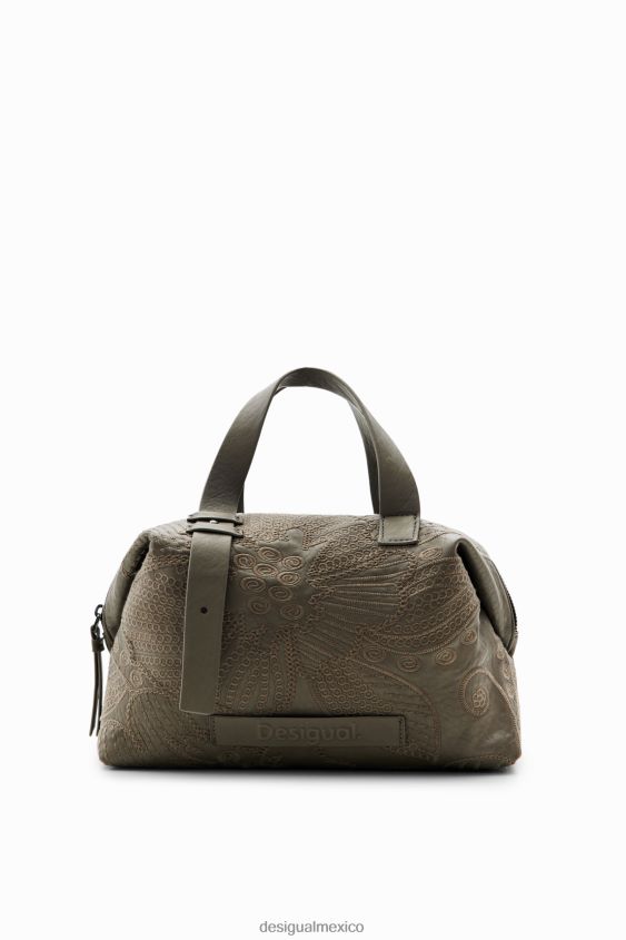 Desigual mujer bolso mediano con bordado floral VZ26R01260 accesorio