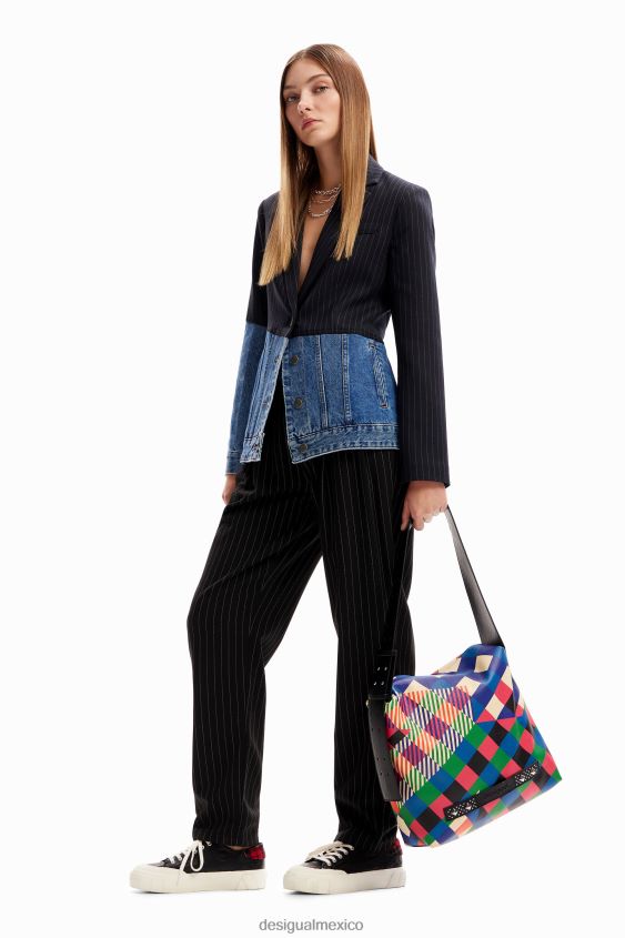 Desigual mujer bolso mediano con diamantes VZ26R01290 accesorio