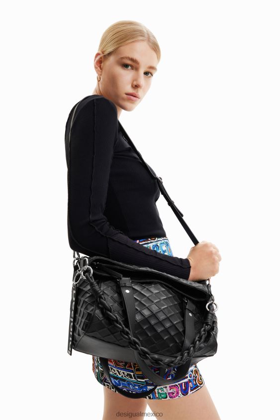 Desigual mujer bolso mediano con relieve VZ26R01195 accesorio
