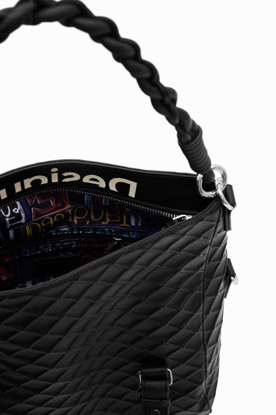 Desigual mujer bolso mediano con relieve VZ26R01195 accesorio