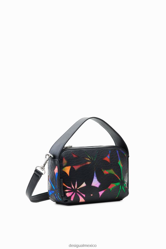 Desigual mujer bolso mini con flores troqueladas VZ26R01210 accesorio