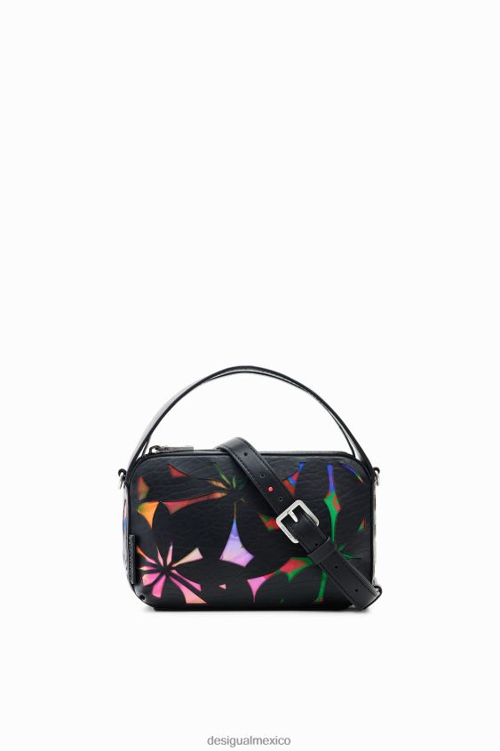 Desigual mujer bolso mini con flores troqueladas VZ26R01210 accesorio