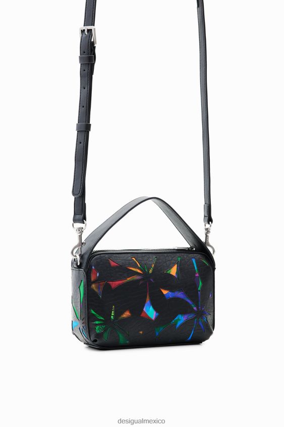 Desigual mujer bolso mini con flores troqueladas VZ26R01210 accesorio