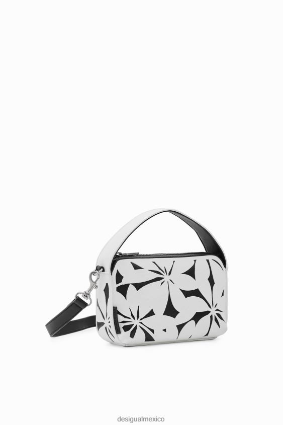 Desigual mujer bolso mini con flores troqueladas VZ26R01341 accesorio