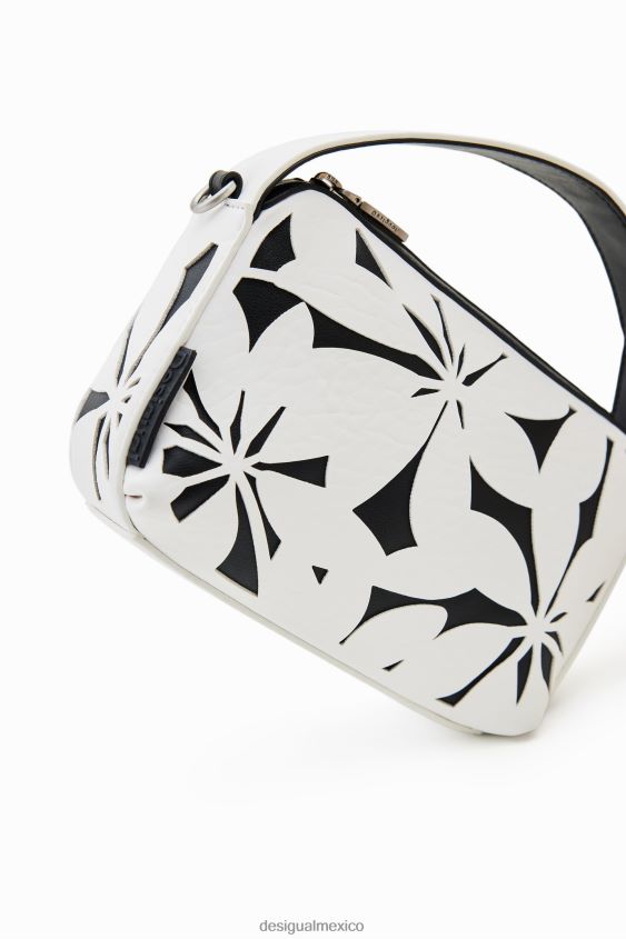 Desigual mujer bolso mini con flores troqueladas VZ26R01341 accesorio
