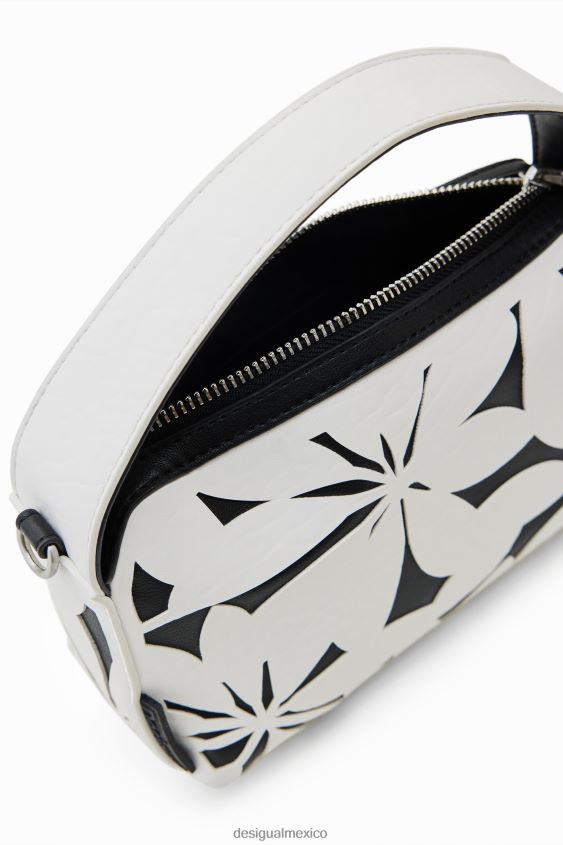 Desigual mujer bolso mini con flores troqueladas VZ26R01341 accesorio