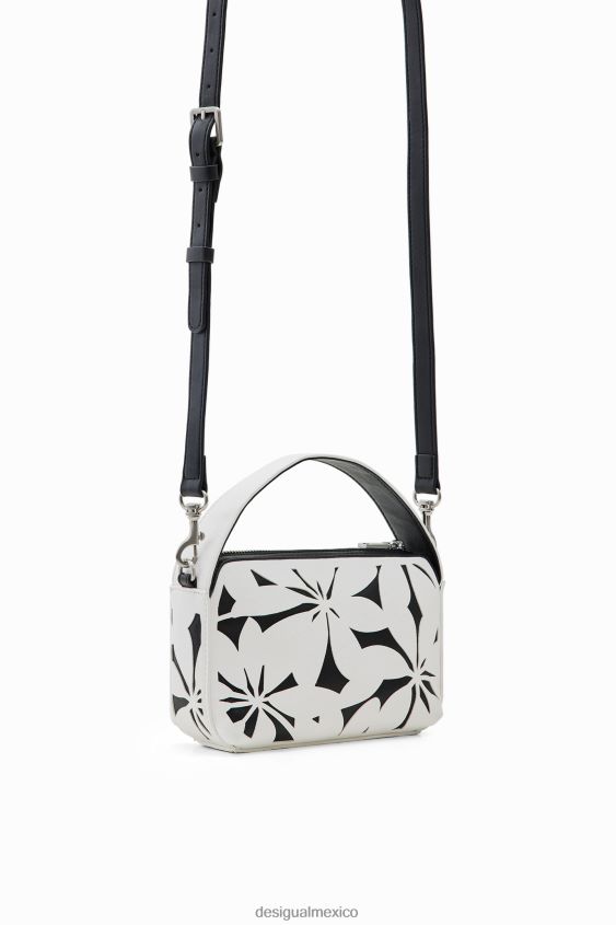 Desigual mujer bolso mini con flores troqueladas VZ26R01341 accesorio