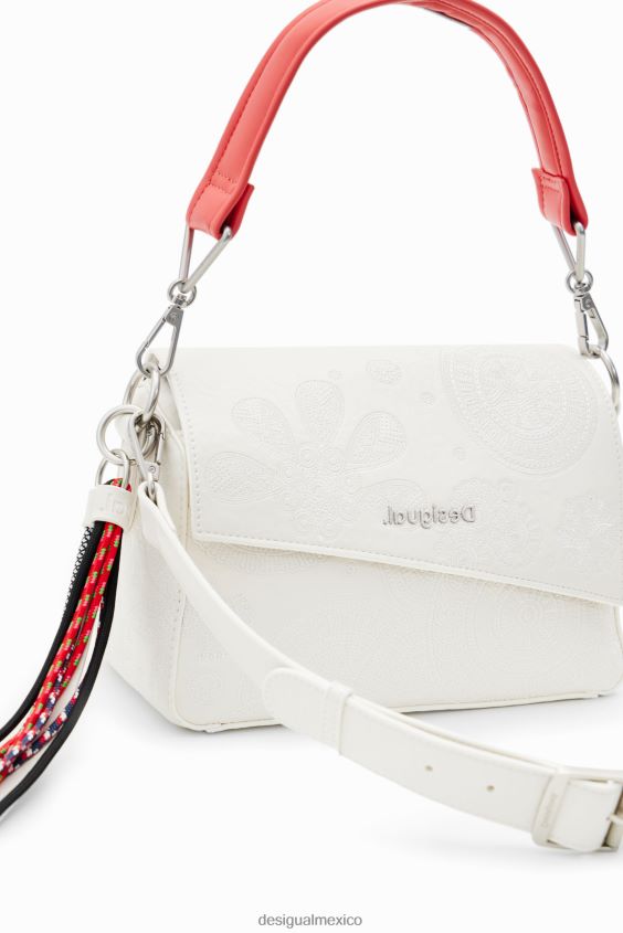 Desigual mujer bolso pequeño bordado VZ26R01241 accesorio