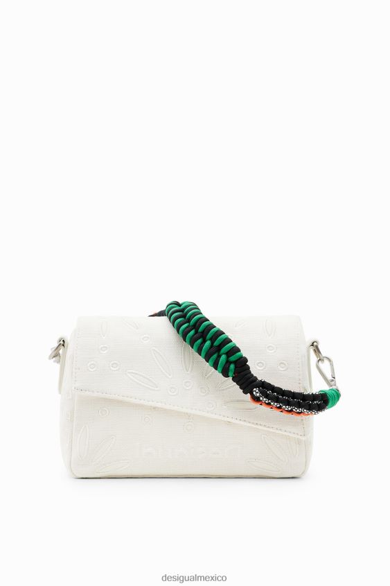 Desigual mujer bolso pequeño con bordado suizo VZ26R0415 accesorio