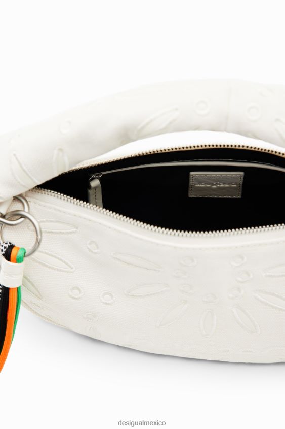 Desigual mujer bolso pequeño con bordado suizo VZ26R0696 accesorio