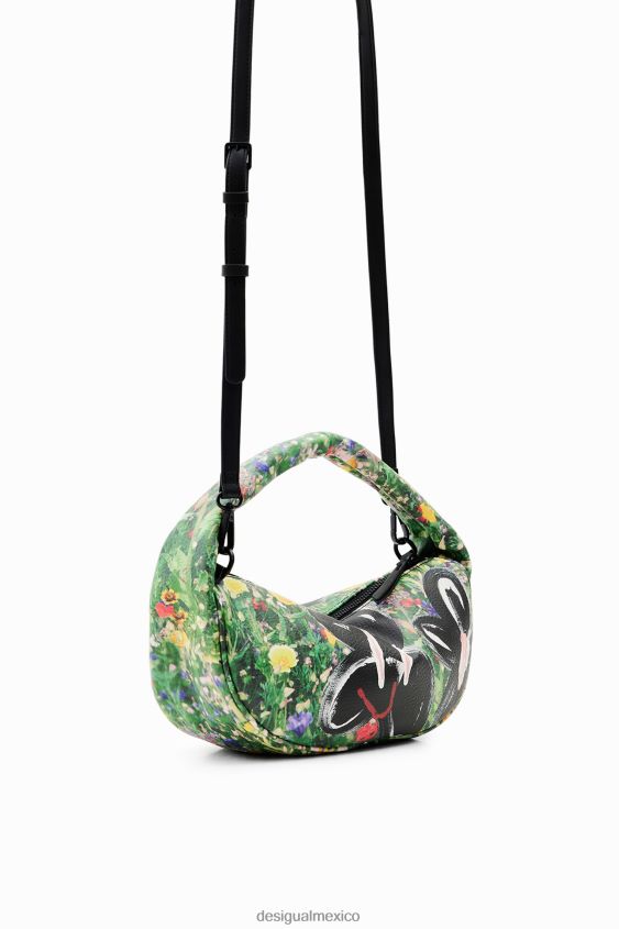Desigual mujer bolso pequeño con ilustraciones florales VZ26R0723 accesorio