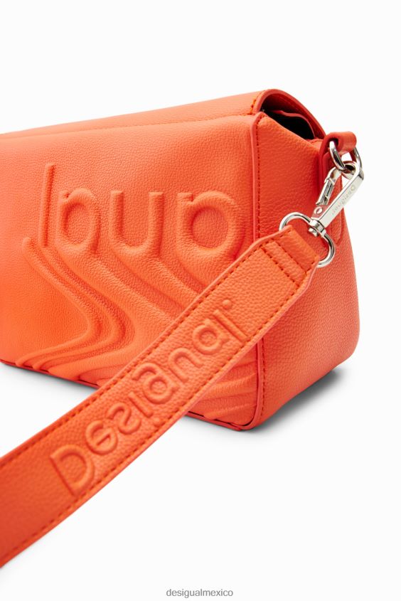 Desigual mujer bolso pequeño con logo en relieve VZ26R01321 accesorio