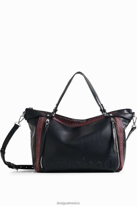 Desigual mujer bolso pespunteado VZ26R01391 accesorio