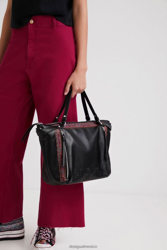 Desigual mujer bolso pespunteado VZ26R01391 accesorio