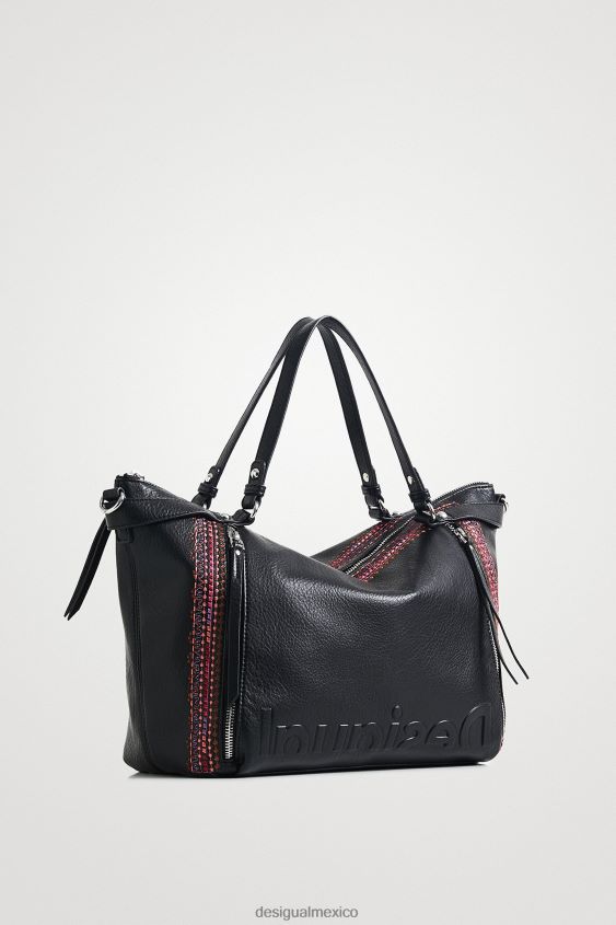Desigual mujer bolso pespunteado VZ26R01391 accesorio
