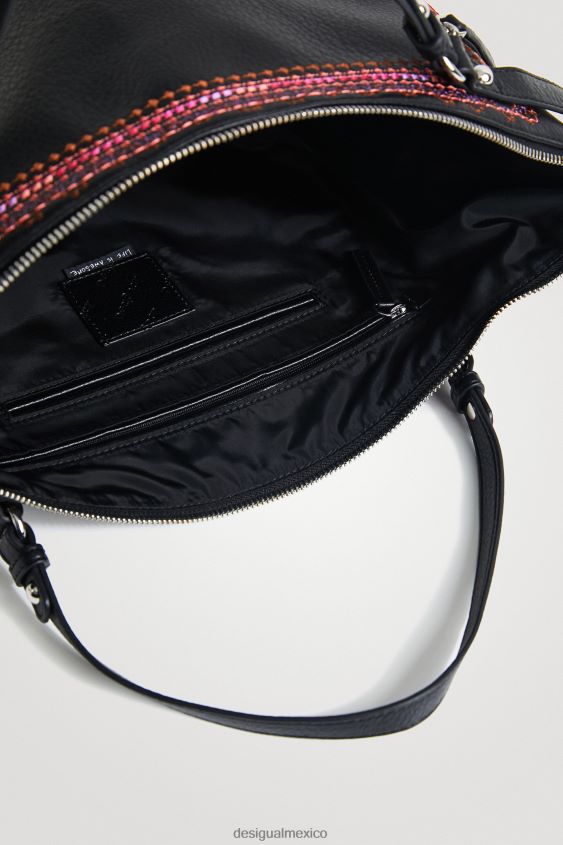 Desigual mujer bolso pespunteado VZ26R01391 accesorio