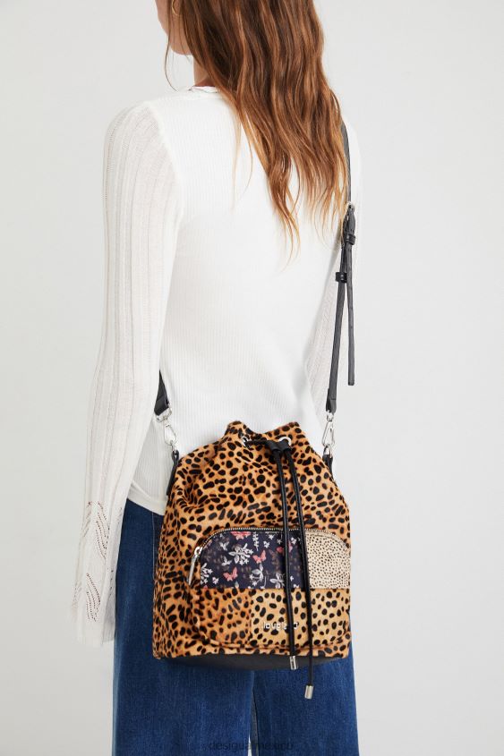 Desigual mujer bolso saco animal print VZ26R01393 accesorio
