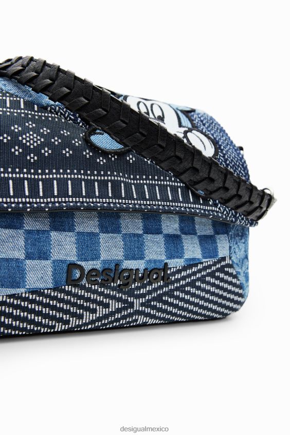 Desigual mujer bolso vaquero pequeño de mickey mouse VZ26R01271 accesorio