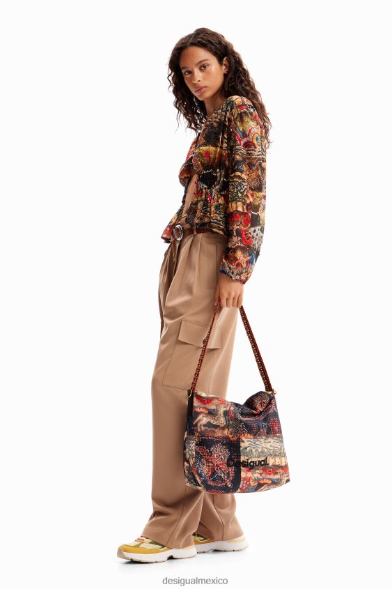 Desigual mujer metro. bolso tapizado mediano de christian lacroix VZ26R01306 accesorio