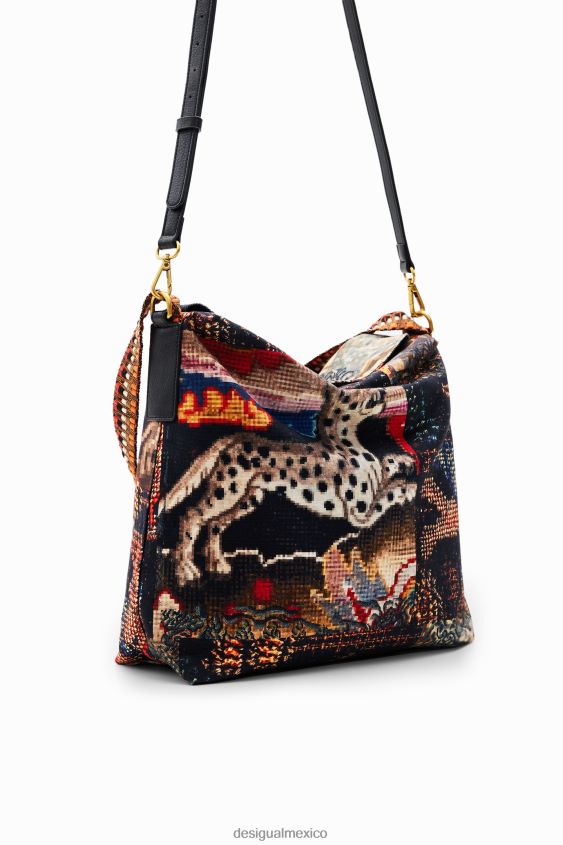 Desigual mujer metro. bolso tapizado mediano de christian lacroix VZ26R01306 accesorio