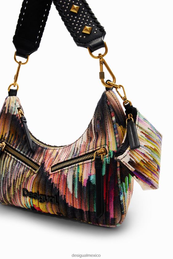 Desigual mujer pequeña bolsa de lona VZ26R01244 accesorio