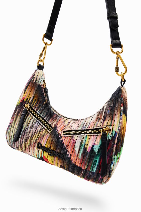 Desigual mujer pequeña bolsa de lona VZ26R01244 accesorio